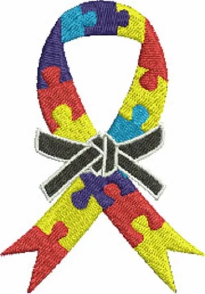 Matriz de Bordado Símbolo de Autismo