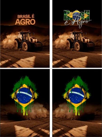 Arte Estampa Camisa Agro Mod-20