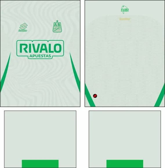 Arte Vetor Camisa Atlético Bucaramanga Tercera 2025