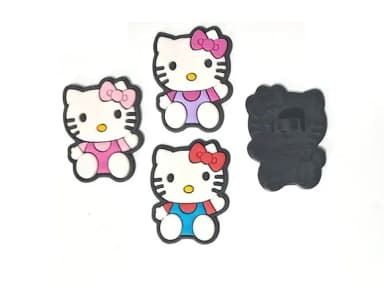 Ponteira P/lápis Hello Kitty 4cm Pacote com 6 Unidades