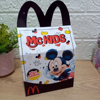 Caixa Mc Lanche - Qualquer Tema
