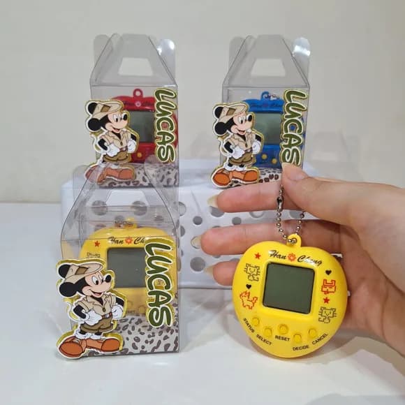Tamagotchi Personalizado Luxo- Mickey Safari