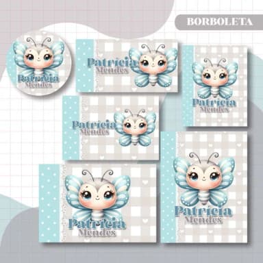 60 Etiquetas Escolares Personalizadas Prova D