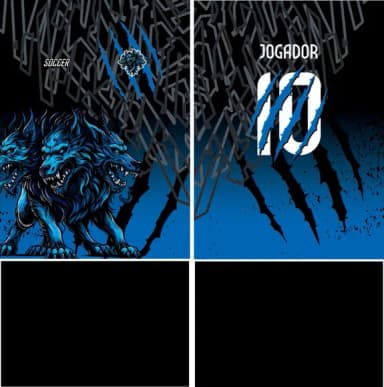 Arte Vetor Camisa Interclasse Cerberus Mod-430