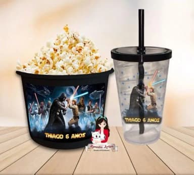 Kit Cinema Personalizado Star Wars