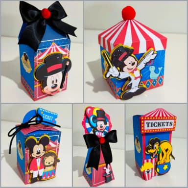 ARQUIVO DE CORTE MICKEY CIRCO 100