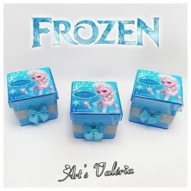 Caixinha de Acrílico Frozen