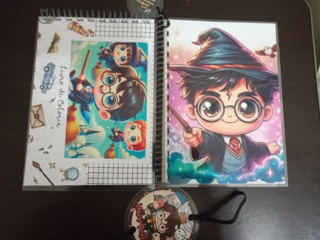 Caderno Harry Potter