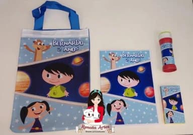 Kit diversão personalizado na ecobag