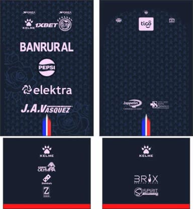 Arte Vetor Camisa Xelaju Terceira 2025-2026