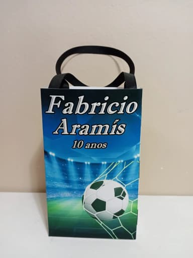 Sacolinhas Personalizadas Futebol para Lembrancinhas