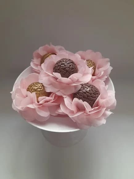 Forminha Coração Apaixonado Rose