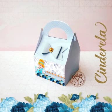Kit 60 Lembrancinhas Cinderela