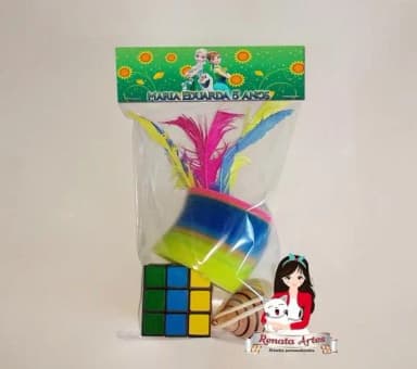 Kit Brinquedos Retrô Tema Frozen Fever