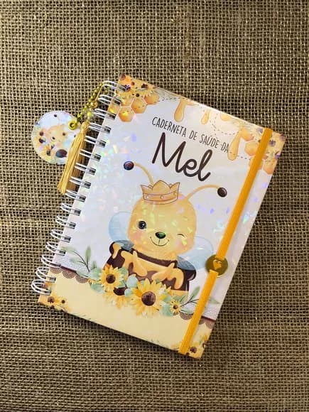 Caderneta de Saúde / Vacinação Personalizada - Abelha Fofa