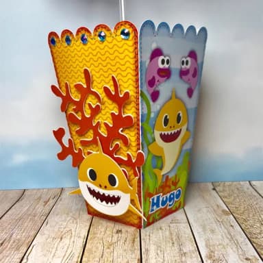 Kit 30 Lembrancinhas - Babyshark
