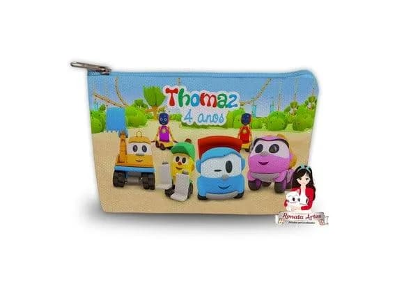 Necessaire Personalizada Leo o Caminhão