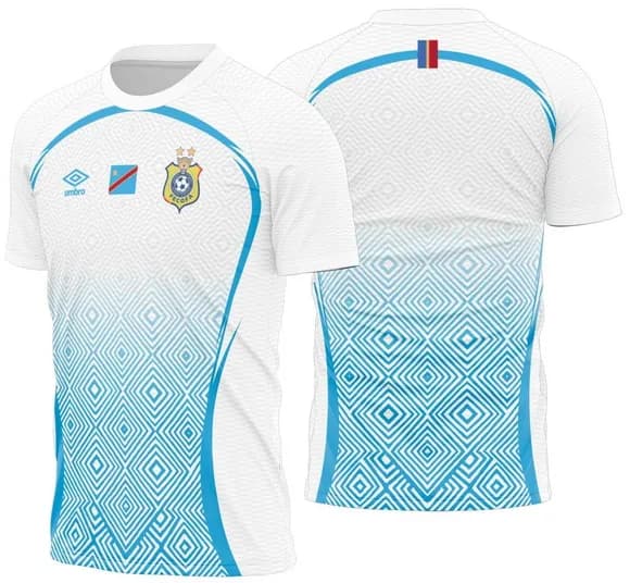 Arte Vetor Camisa Rd Congo Visita 2025-2026