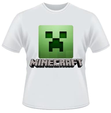 Camiseta Minecraft 4