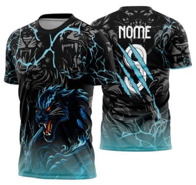 Arte Vetor Camisa Interclasse Pantera Mod-885