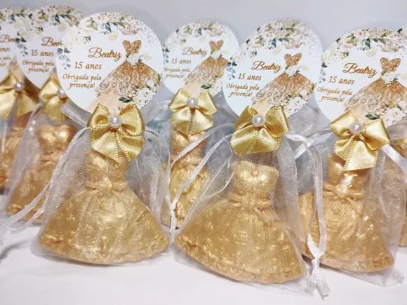 Lembrancinha 15 Anos, Sabonete Vestido de Princesa