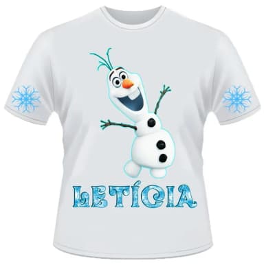 Camiseta Frozen - Olaf