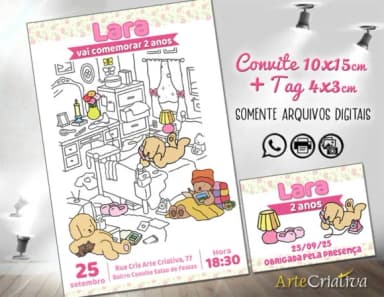 Convite Digital C/tag Bobbie Goods 4