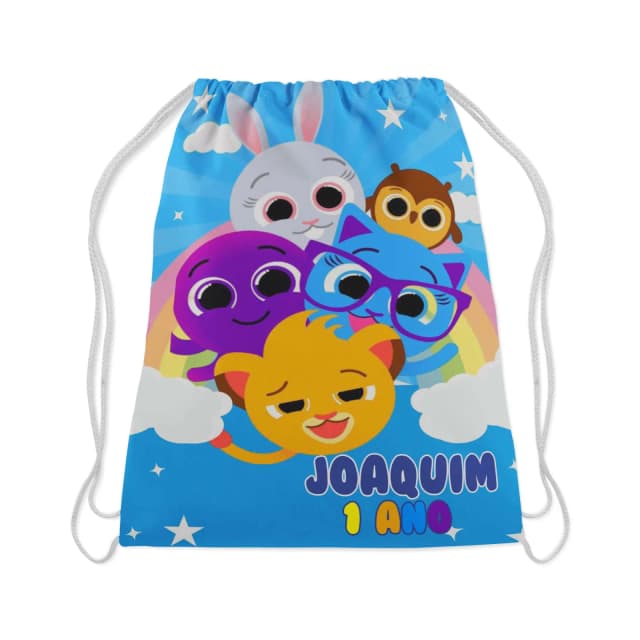 Mochilinha Personalizada para Lembrancinhas Bolofofos