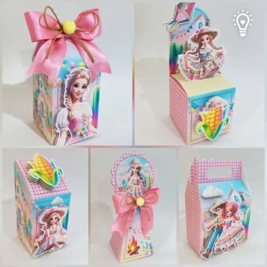 Kit 60 Lembrancinhas Barbie