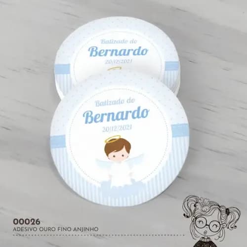 Adesivo Água Ouro Fino Anjinho - 00026