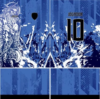 Arte Vetor Camisa Interclasse Poseidon 410