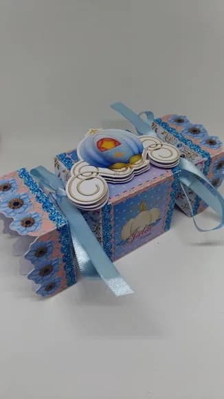 Kit 60 Lembrancinhas Cinderela