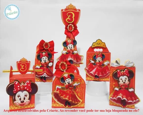 Arquivo de Corte Minnie Realeza 30
