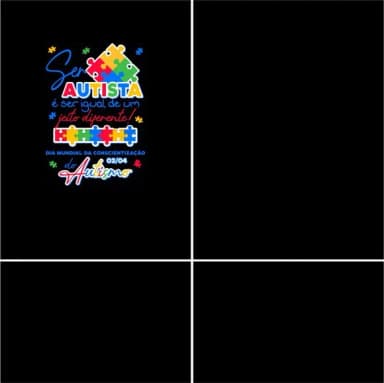 Arte Estampa Camisa Autismo Mod-18