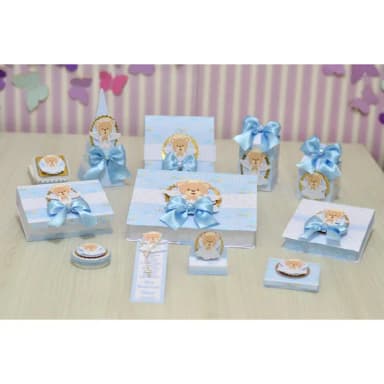Kit 60 Lembrancinhas Batizado
