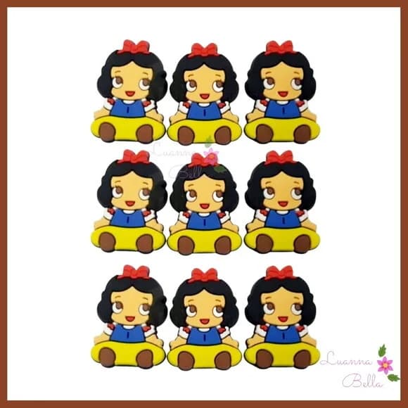 Aplique Emborrachado Branca Baby - pcts c/7 unds