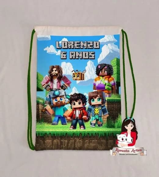 Mochila Minecraft Filme