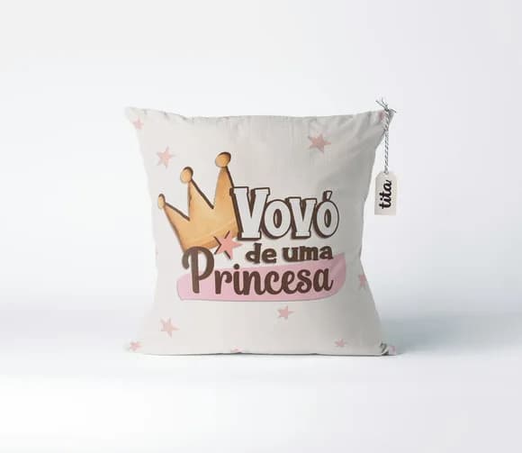 Almofada Vovó de Uma Princesa