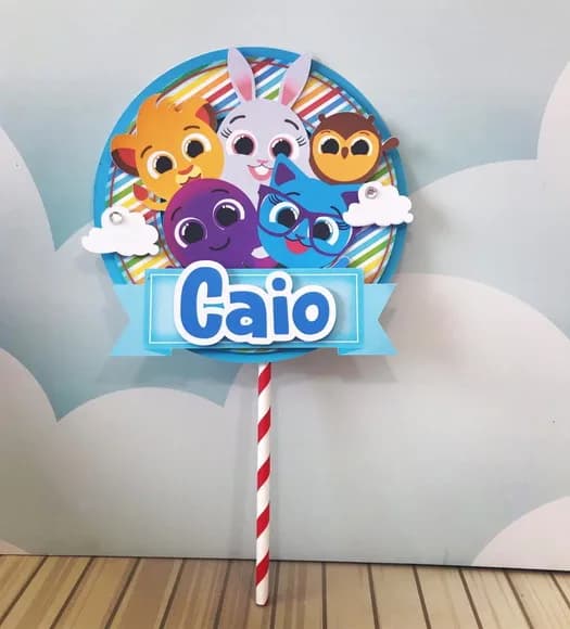 Topo de Bolo Personalizado
