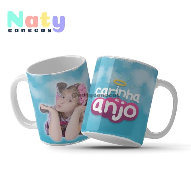 Caneca Personalizada Carinha de Anjo