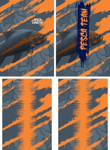 Arte Vetor Camisa Pesca-mod-0187
