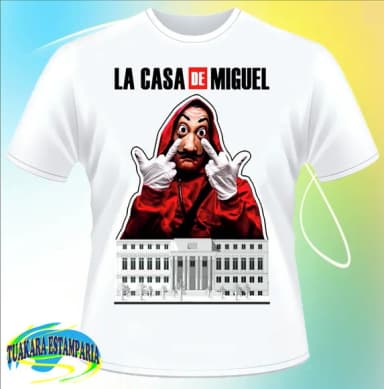 Camiseta La Casa de Papel 01