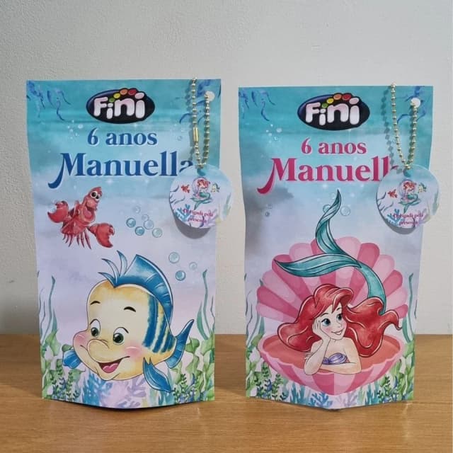 Saco Zip Lock 12x20 Lembrancinha Lembrancinha ariel