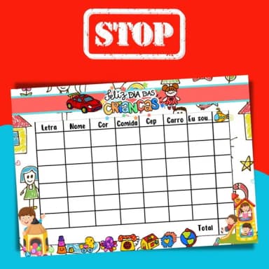 Jogo do Stop ( Conhecido Como Adedanha)