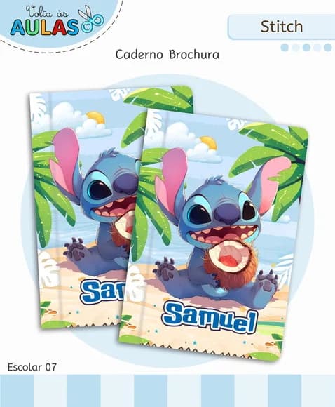 Caderno Brochurão Personalizado