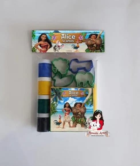 Kit Artes Personalizado Moana