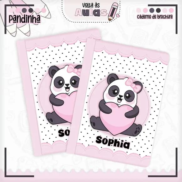 Caderno Brochurão Personalizado