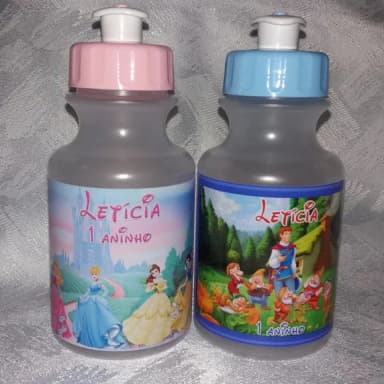 Garrafinha Plástica Personalizada