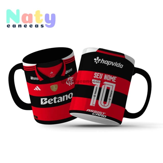 Caneca Personalizada Camisa Mengo  2026