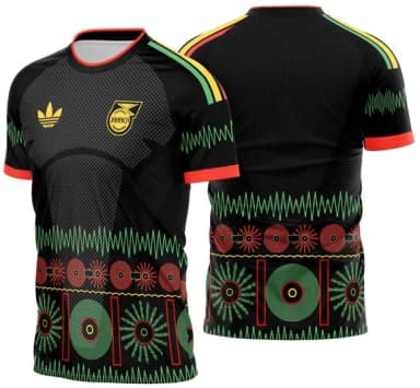 Arte Vetor Camisa Jamaica Visita 2026